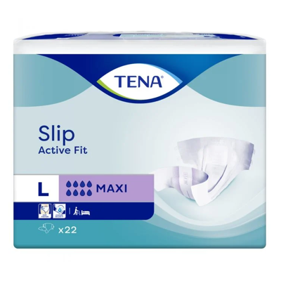 Tena Slip Active Fit Maxi - Protection Absorbante - Grand Tena Slip Active Fit Maxi - Protection Absorbante - Grand