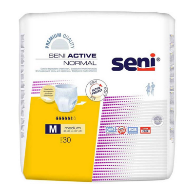 Seni Active Normal Medium - 6 paquets de 30 protections Seni Active Normal Medium - 6 paquets de 30 protections