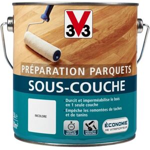Sous-Couche Parquet V33 - Incolore 2,5L - Primer pour parquet Sous-Couche Parquet V33 - Incolore 2,5L - Primer pour parquet