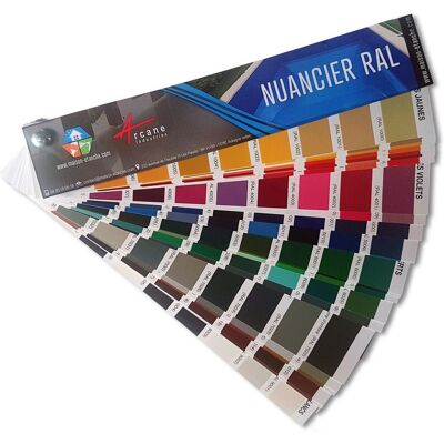 ARCANE INDUSTRIES NUANCIER RAL - Palette Peinture - Coloris Peinture ARCANE INDUSTRIES NUANCIER RAL - Palette Peinture - Coloris Peinture