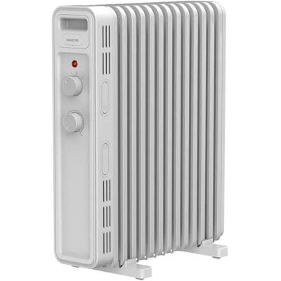 Radiateur électrique bain d'huile - SENCOR - SOH 3413WH - 2500 W - 2 boutons - Blanc Radiateur électrique bain d'huile - SENCOR - SOH 3413WH - 2500 W - 2 boutons - Blanc