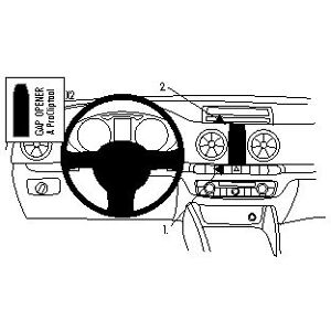 854804 - Fixation Brodit Proclip - Audi - S3 - 2013 - 2015 854804 - Fixation Brodit Proclip - Audi - S3 - 2013 - 2015