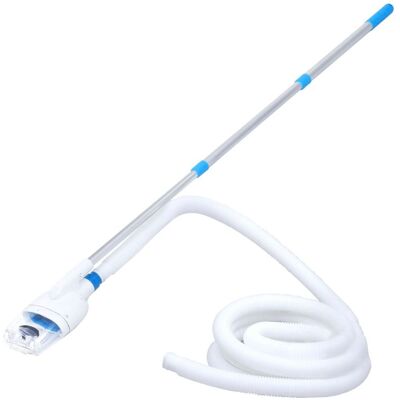 Aspirateur de piscine vidaXL - Pour piscines hors-sol, Blanc et bleu Aspirateur de piscine vidaXL - Pour piscines hors-sol, Blanc et bleu