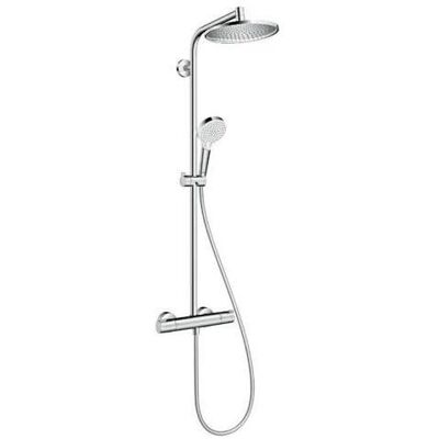 Hansgrohe Colonne de douche 240 1jet EcoSmart chromé Hansgrohe Colonne de douche 240 1jet EcoSmart chromé