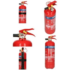 Alecto Extincteur à poudre 2kg - EN3 - Certifié Rijkstype - BENOR - Kitemark - 13A 89B C Alecto Extincteur à poudre 2kg - EN3 - Certifié Rijkstype - BENOR - Kitemark - 13A 89B C