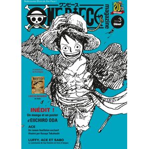 Glénat One piece magazine tome 3 Glénat One piece magazine tome 3