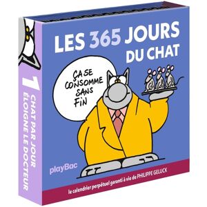 Éditions playBac le chat - calendrier - les 365 jours du chat tome 2 Éditions playBac le chat - calendrier - les 365 jours du chat tome 2