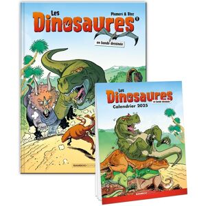 Bamboo Les Dinosaures en BD tome 1 + calendrier 2025 offert Bamboo Les Dinosaures en BD tome 1 + calendrier 2025 offert