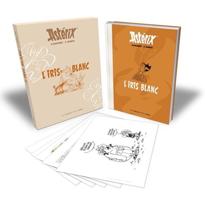 Hachette Astérix - artbook - L'iris blanc Hachette Astérix - artbook - L'iris blanc