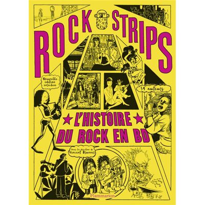 FLAMMARION Rock strips - L'histoire du rock en BD FLAMMARION Rock strips - L'histoire du rock en BD
