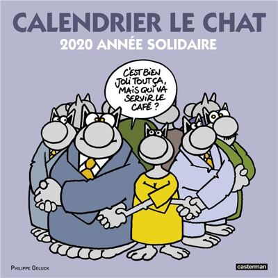 CASTERMAN Le chat - calendrier 2020 CASTERMAN Le chat - calendrier 2020