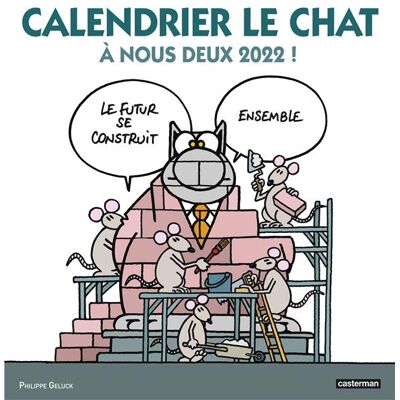 CASTERMAN Calendrier le chat 2022 CASTERMAN Calendrier le chat 2022