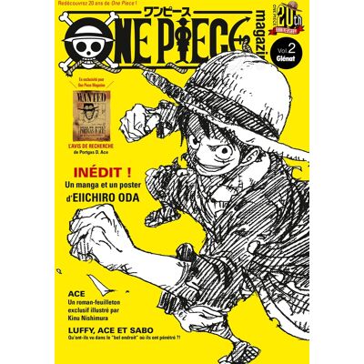 Glénat One piece magazine tome 2 Glénat One piece magazine tome 2
