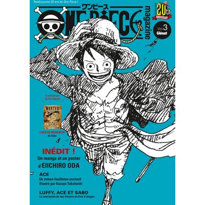 Glénat One piece magazine tome 3 Glénat One piece magazine tome 3
