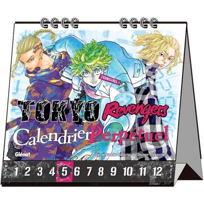 Glénat Tokyo Revengers Calendrier perpétuel Glénat Tokyo Revengers Calendrier perpétuel