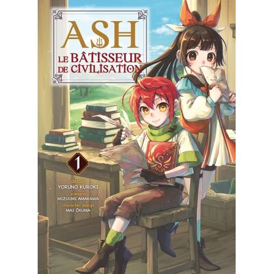 Komikku éditions Ash, le bâtisseur de civilisation tome 1 Komikku éditions Ash, le bâtisseur de civilisation tome 1