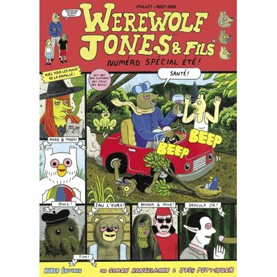 HUBER Werewolf jones & sons deluxe summer fun annual HUBER Werewolf jones & sons deluxe summer fun annual