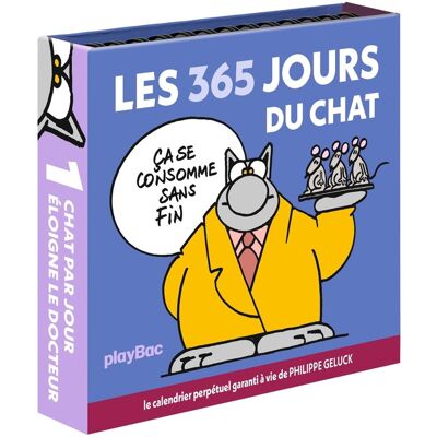 Éditions playBac le chat - calendrier - les 365 jours du chat tome 2 Éditions playBac le chat - calendrier - les 365 jours du chat tome 2