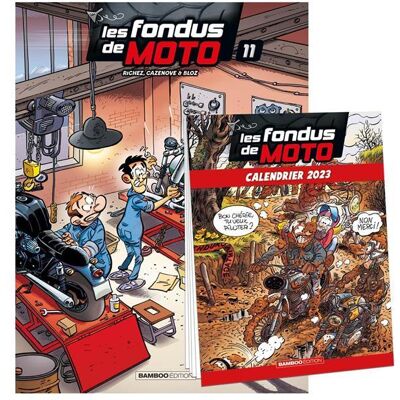 Bamboo Les fondus de moto tome 11 + calendrier 2023 Bamboo Les fondus de moto tome 11 + calendrier 2023