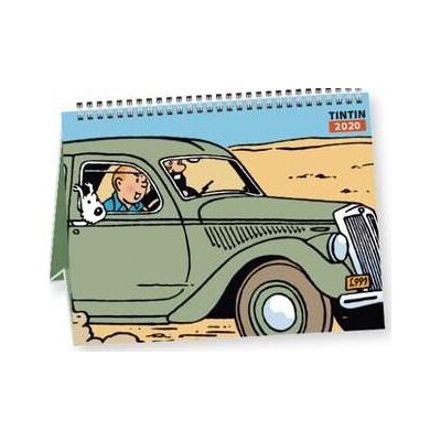 MOULINSART BELGIQUE Tintin - Petit Calendrier à Poser 2020 MOULINSART BELGIQUE Tintin - Petit Calendrier à Poser 2020