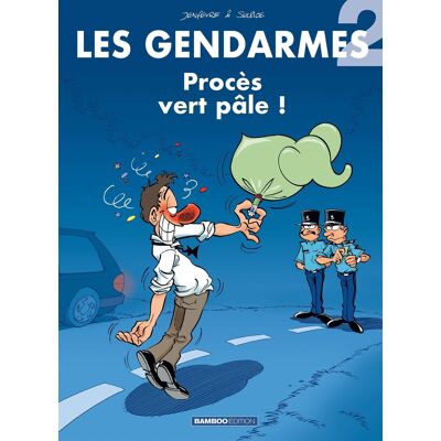 Bamboo les gendarmes tome 2 - procès vert pâle Bamboo les gendarmes tome 2 - procès vert pâle