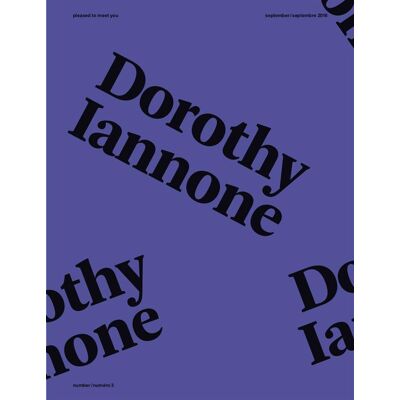 SEMIOSE Pleased to meet you - Dorothy Iannone SEMIOSE Pleased to meet you - Dorothy Iannone