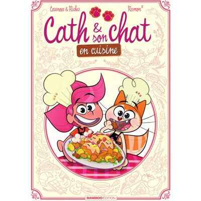 Bamboo Cath et son chat - En cuisine Bamboo Cath et son chat - En cuisine