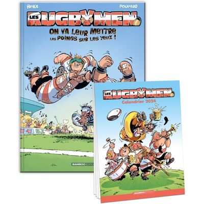 Bamboo Les rugbymen tome 1 + calendrier 2024 offert Bamboo Les rugbymen tome 1 + calendrier 2024 offert