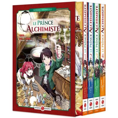 BAMBOO Le prince alchimiste - coffret tomes 1 à 4 BAMBOO Le prince alchimiste - coffret tomes 1 à 4