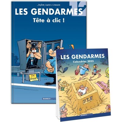 Bamboo Les Gendarmes tome 12 + calendrier 2025 offert Bamboo Les Gendarmes tome 12 + calendrier 2025 offert