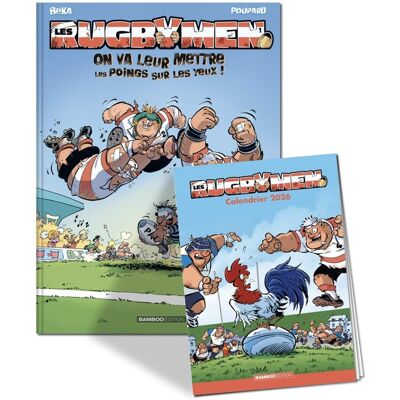 Bamboo Les rugbymen tome 1 + calendrier 2026 offert Bamboo Les rugbymen tome 1 + calendrier 2026 offert