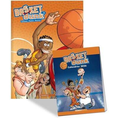 Bamboo Basket Dunk tome 1 + calendrier 2026 offert Bamboo Basket Dunk tome 1 + calendrier 2026 offert