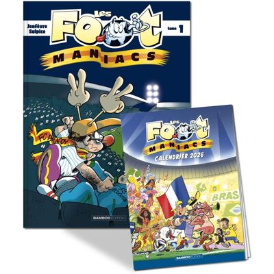 Bamboo Les footmaniacs tome 1 + calendrier 2026 offert Bamboo Les footmaniacs tome 1 + calendrier 2026 offert