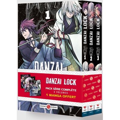 Bamboo Danzai lock - pack promo tomes 1 à 3 Bamboo Danzai lock - pack promo tomes 1 à 3