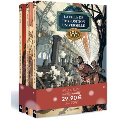 Bamboo La fille de l'exposition universelle - pack promo tomes 1 à 3 Bamboo La fille de l'exposition universelle - pack promo tomes 1 à 3