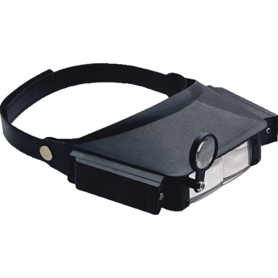 OTG Loupe tête réglable à double éclairage OTG Loupe tête réglable à double éclairage
