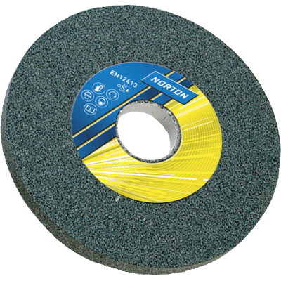 NORTON Meule de touret LVS verte pour ébauche Ø200 mm, épaisseur 20 mm, alésage 32 mm pour affûtage des outils en carbure NORTON Meule de touret LVS verte pour ébauche Ø200 mm, épaisseur 20 mm, alésage 32 mm pour affûtage des outils en carbure