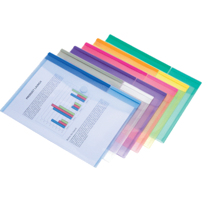 DJOIS BY TARIFOLD Enveloppes de classement à fermeture velcro<br />COLOR DJOIS BY TARIFOLD Enveloppes de classement à fermeture velcro<br />COLOR