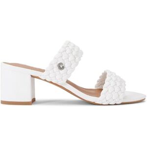 Carvela Carvela White Twisted Heeled Sandals Carvela Carvela White Twisted Heeled Sandals