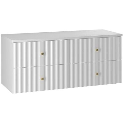 PETITS-MEUBLES Meuble lavabo Izae Blanc - Meuble de salle de bains PETITS-MEUBLES Meuble lavabo Izae Blanc - Meuble de salle de bains