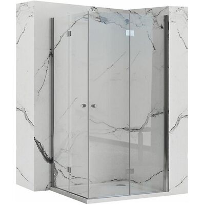 Cabine De Douche Rea Fold N2 80X80 Chrome Cabine De Douche Rea Fold N2 80X80 Chrome