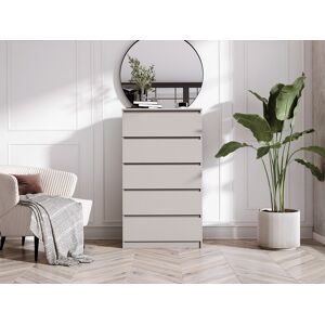 Commode 5 tiroirs, cachemire, 70 x 124 x 39 cm Commode 5 tiroirs, cachemire, 70 x 124 x 39 cm