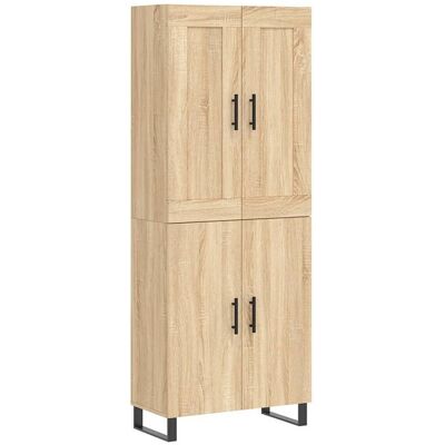 vidaXL Chêne Sonoma Grand Placard - Buffet vidaXL Chêne Sonoma Grand Placard - Buffet
