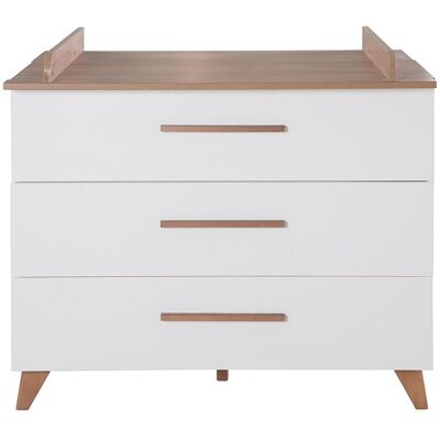 Table à langer roba Ole - Blanc, 110x75,5x98cm - Collection 'Ole' Table à langer roba Ole - Blanc, 110x75,5x98cm - Collection 'Ole'