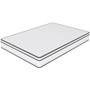 Matelas 140 x 200 cm ressorts ensachés et surmatelas intégré ép.25cm Matelas 140 x 200 cm ressorts ensachés et surmatelas intégré ép.25cm