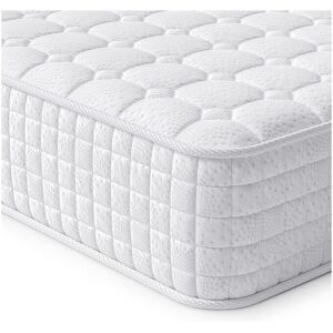 Vesgantti Matelas 90x190cm, 24cm Épais, Hybrid Ressorts Ensachés & Mousse Mémoire, 7 Zones Confort, Multicouches, Certifié Oeko-Tex Vesgantti Matelas 90x190cm, 24cm Épais, Hybrid Ressorts Ensachés & Mousse Mémoire, 7 Zones Confort, Multicouches, Certifié Oeko-Tex