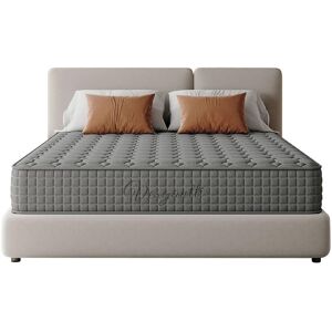 Vesgantti Matelas Gris 160x200cm, 25cm Épais, Hybrid Ressorts Ensachés & Mousse Mémoire, 7 Zones Confort, Multicouches, Certifié Oeko-Tex Vesgantti Matelas Gris 160x200cm, 25cm Épais, Hybrid Ressorts Ensachés & Mousse Mémoire, 7 Zones Confort, Multicouches, Certifié Oeko-Tex