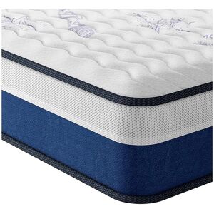 Tight Top Matelas 140x200cm, Épaisseur 26cm, Vague, Ressorts Ensachés 7 Zones, Mousse Mémoire Multi-Densité, Ergonomique et Hypoallergénique Tight Top Matelas 140x200cm, Épaisseur 26cm, Vague, Ressorts Ensachés 7 Zones, Mousse Mémoire Multi-Densité, Ergonomique et Hypoallergénique