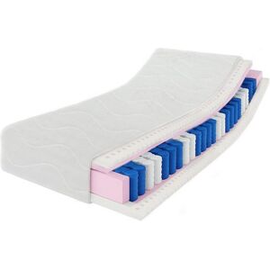 Matelas à ressorts ensachés Paris, 7 zones, latex, 140x200 cm, hauteur 21 cm, H3/H4, noir Matelas à ressorts ensachés Paris, 7 zones, latex, 140x200 cm, hauteur 21 cm, H3/H4, noir
