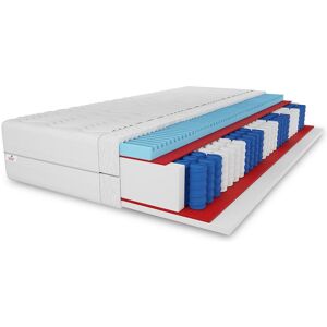 Matelas à ressorts ensachés Premium, 7 zones, 100x200x26 cm, H3, blanc Matelas à ressorts ensachés Premium, 7 zones, 100x200x26 cm, H3, blanc